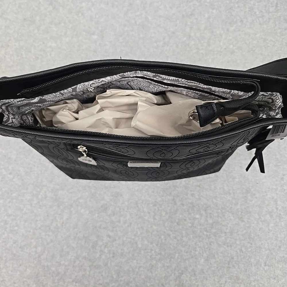 Bella Russo Black Hobo Bag Designer Purse‎ Shoulder Bag Everyday